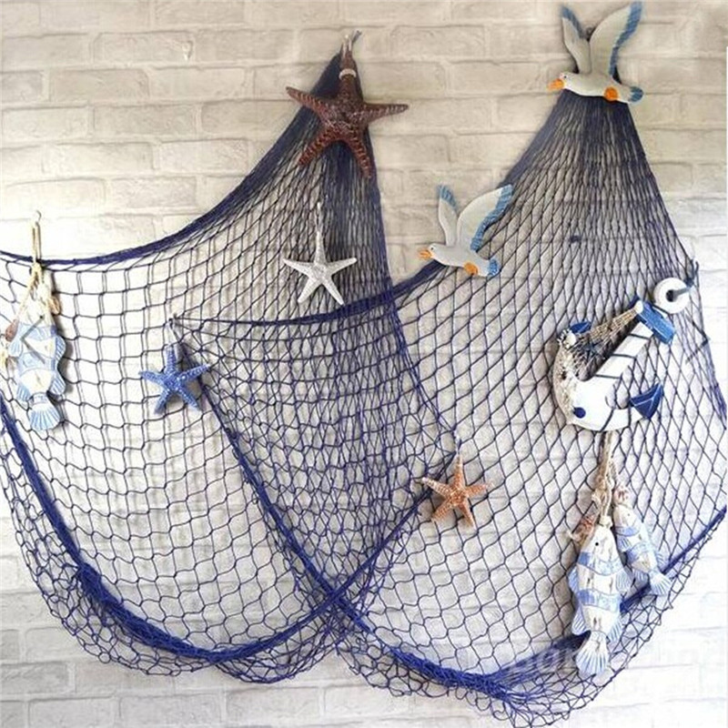 Mediterranean Style Decorative Fish Net