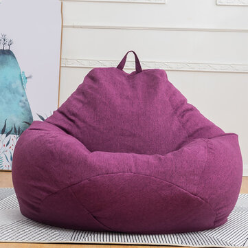 Extra Large Bean Bag Chair Lazy Sofa Cover Indoor Outdoor Game Seat No ...